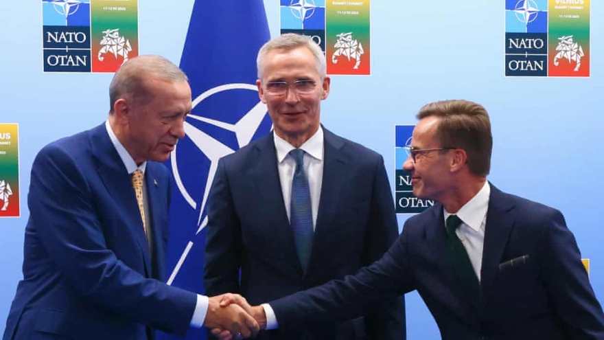 Thụy Điển phản ứng trước “đèn xanh” của Thổ Nhĩ Kỳ về gia nhập NATO